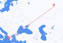 Flights from Yekaterinburg, Russia to Zakynthos Island, Greece