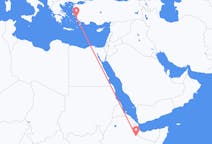 出发地 埃塞俄比亚出发地 吉吉加目的地 希腊萨摩斯的航班