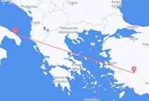 Flights from Denizli to Brindisi