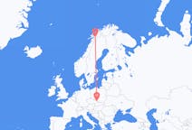Vols de Narvik, Norvège pour Ostrava, Tchéquie