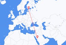 Flights from Medina to Tallinn