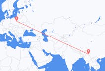 Flights from Myitkyina to Warsaw