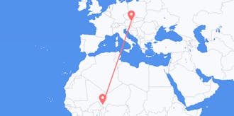 Flights from Niger to Austria