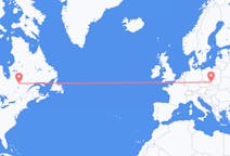 Flights from Chibougamau, Canada to Katowice, Poland