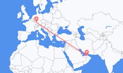 Flights from Al Ain, United Arab Emirates to Karlsruhe, Germany