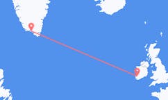เที่ยวบิน จากคิลเลอร์กลิน, ไอร์แลนด์ ไปยัง Qaqortoq, กรีนแลนด์