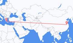 中国出发地 南京市飞往中国前往基西拉的航班