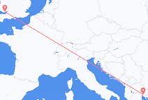 Flyreiser fra Cardiff, Wales til Thessaloniki, Hellas