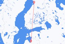 Flyrejser fra Riga, Letland til Oulu, Finland