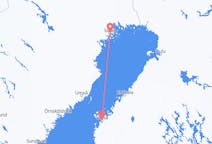 Vluchten van Vaasa naar Luleå