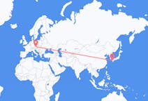 Flyrejser fra Nagasaki, Japan til Linz, Østrig