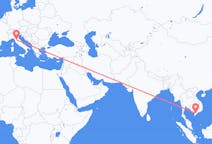 Flyreiser fra Can Tho, Vietnam til Firenze, Italia