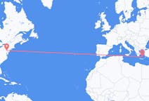 Flights from Lancaster to Santorini