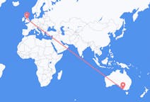 澳大利亚出发地 甘比爾山飞往澳大利亚目的地 曼徹斯特的航班