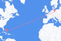 Flyrejser fra George Town, Bahamas til Leipzig, Tyskland