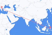 Flüge von Ternate-Stadt, Indonesien nach Thessaloniki, Griechenland