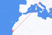 Flights from Nouakchott, Mauritania to Perugia, Italy