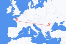 Flyrejser fra Nantes til Bukarest