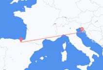 Flyreiser fra Vitoria, Spania til Pula, Kroatia