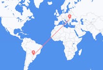 Flights from Puerto Iguazú, Argentina to Sibiu, Romania
