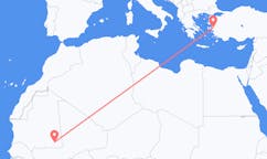 Vluchten van Nema, Mauritanië naar Izmir, Turkije