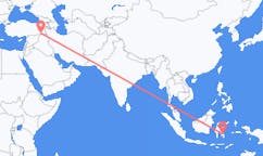 Flights from Kendari, Indonesia to Şırnak, Turkey