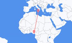 เที่ยวบิน จาก อูโย, ไนจีเรีย ไปยัง Malta, มอลตา