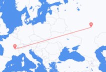 Flights from Penza, Russia to Lyon, France
