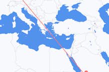 Flights from Al Bahah to Salzburg