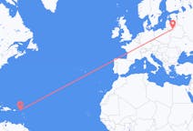 Flyg från Anguilla, Anguilla till Vilnius, Litauen