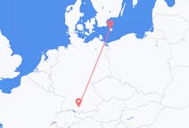 Flyreiser fra Memmingen, Tyskland til Bornholm, Danmark
