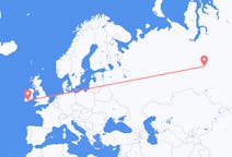 Flyg från Nizjnevartovsk till Cork