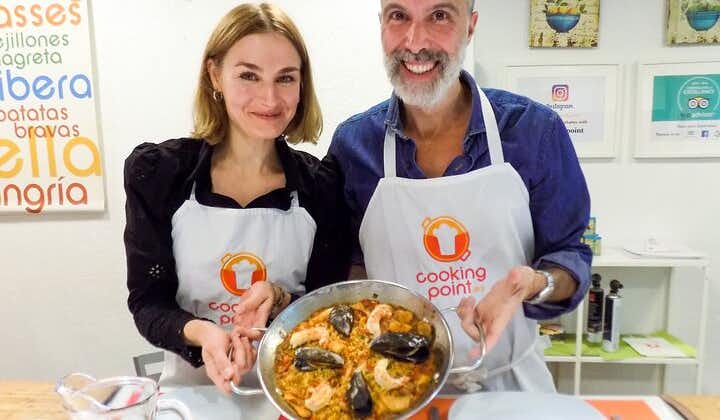 Spansk matlagingskurs: Paella, Tapas og Sangria i Madrid