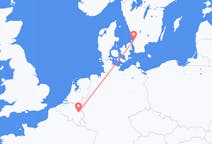 Flights from Ängelholm, Sweden to Liège, Belgium