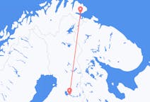 Fly fra Vadsø til Kajaani