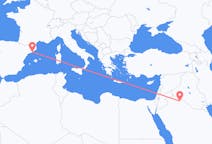 Flyreiser fra Arar, Saudi-Arabia til Barcelona, Spania