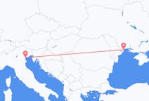 Flyrejser fra Odessa, Ukraine til Venedig, Italien
