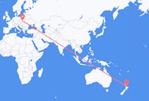 Flyreiser fra Tauranga, New Zealand til Kraków, Polen