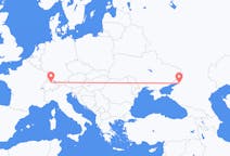 Fly fra Zürich til Rostov ved Don
