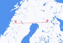 Vluchten van Hemavan naar Kuusamo