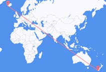 出发地 新西兰出发地 因弗卡吉尔目的地 冰岛雷克雅未克的航班