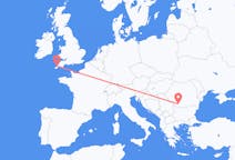 Flights from Newquay, England to Craiova, Romania