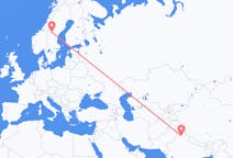 Flights from Chandigarh, India to Östersund, Sweden