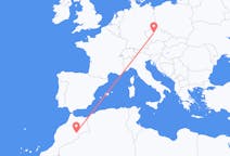 Fly fra Errachidia til Prag