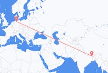 Flyg från Bhadrapur, Mechi, Nepal till Hamburg, Tyskland