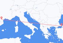 เที่ยวบิน จาก Carcassonne, ฝรั่งเศส ไปยัง อิสตันบูล, ตุรกี