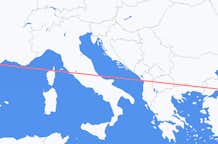 Flyg från Carcassonne, Frankrike till Istanbul, Turkiet