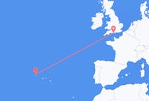 Flights from Corvo Island, Portugal to Bournemouth, the United Kingdom
