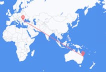 Flyg från Hervey Bay, Australien till Bukarest, Australien