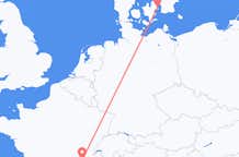 Flyrejser fra Lyon til København